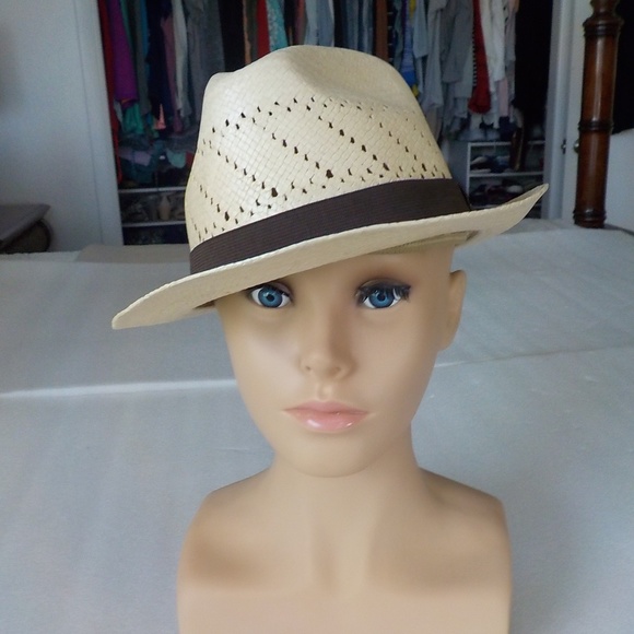 Gonzalez Natural Color Golf Fedora NWOT - Picture 2 of 9
